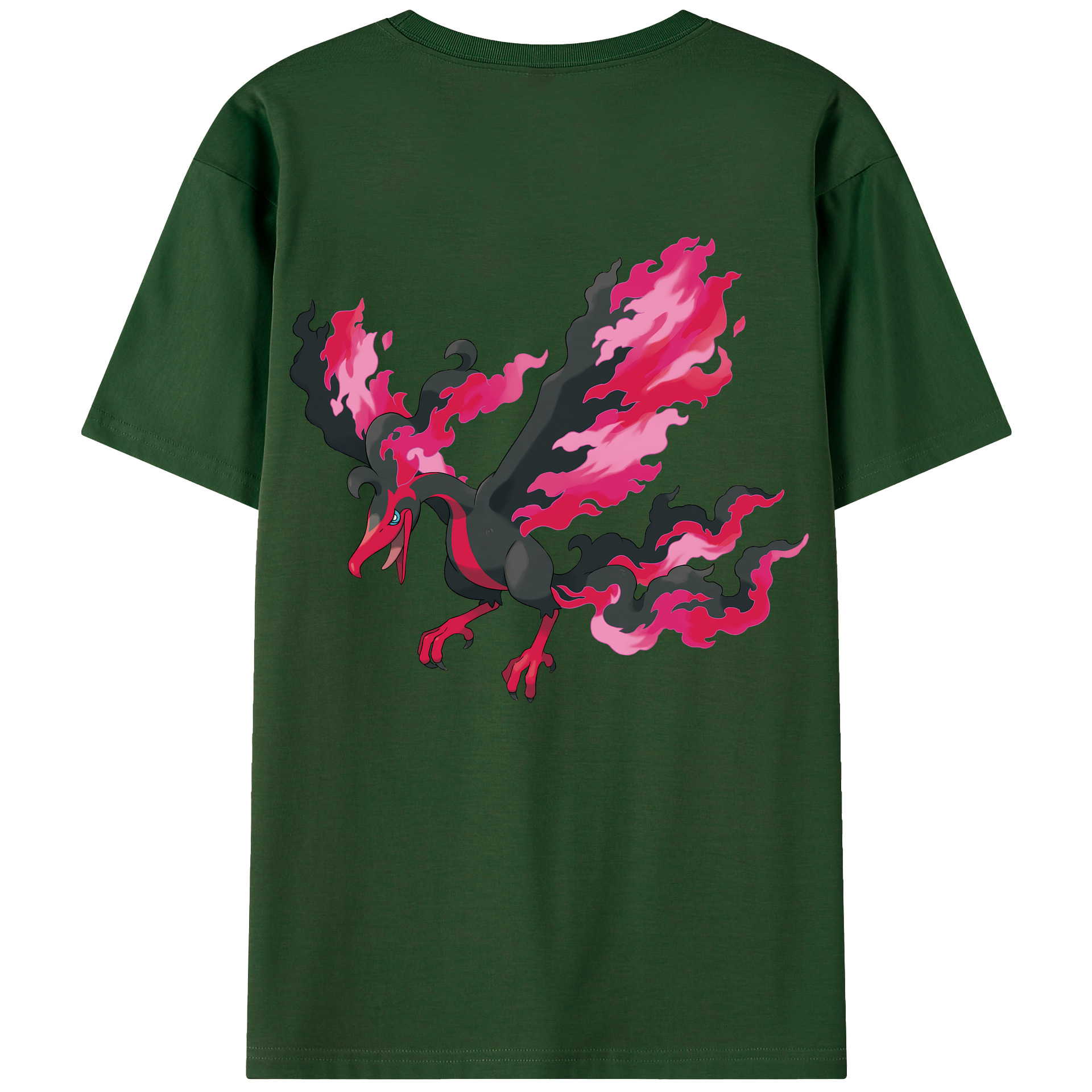（画像用） ポケットモンスター Pokémon 綿100％半袖Tシャツ（背面プリント）